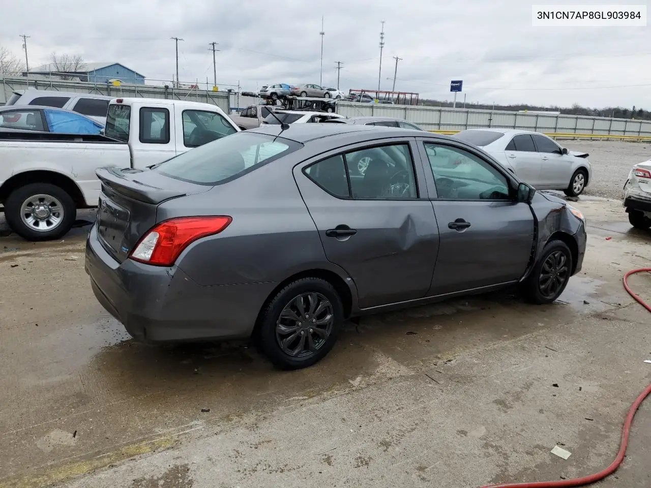 2016 Nissan Versa S VIN: 3N1CN7AP8GL903984 Lot: 49157595