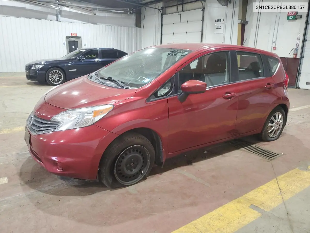 2016 Nissan Versa Note S VIN: 3N1CE2CP8GL380157 Lot: 56600375