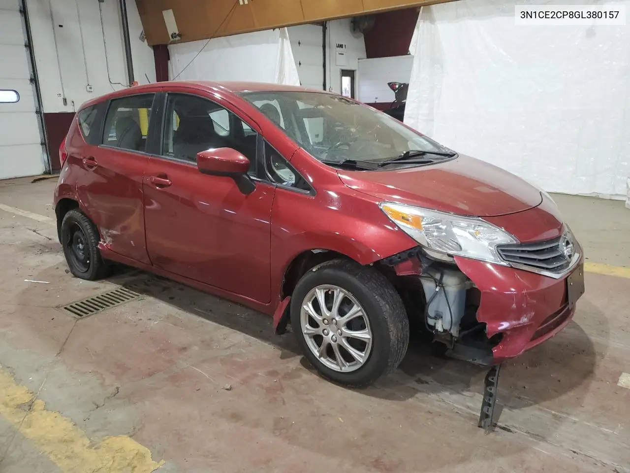 2016 Nissan Versa Note S VIN: 3N1CE2CP8GL380157 Lot: 56600375