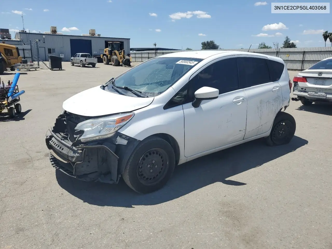 2016 Nissan Versa Note S VIN: 3N1CE2CP5GL403068 Lot: 56868545