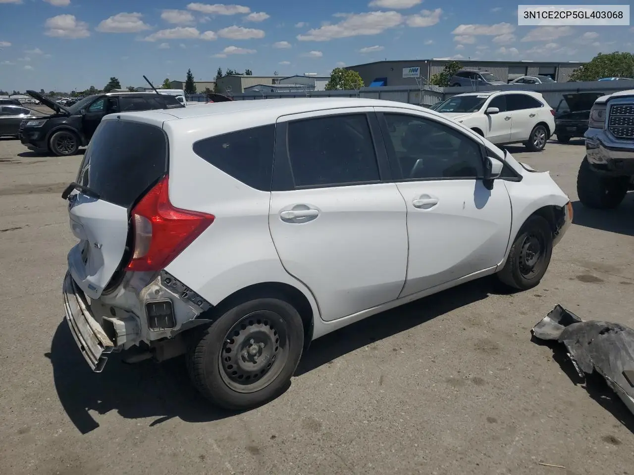 2016 Nissan Versa Note S VIN: 3N1CE2CP5GL403068 Lot: 56868545