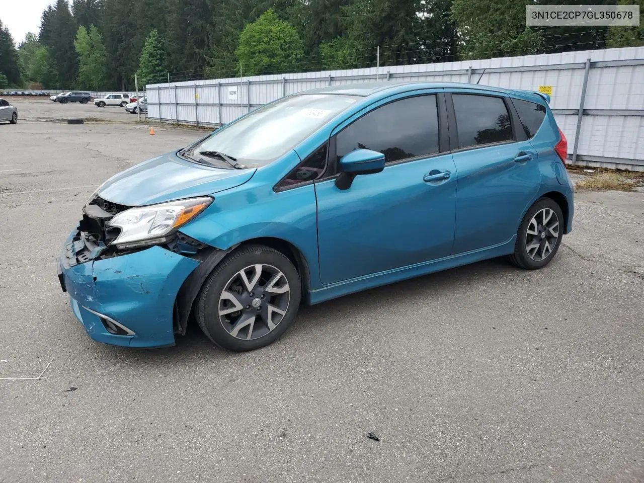 2016 Nissan Versa Note S VIN: 3N1CE2CP7GL350678 Lot: 57083485