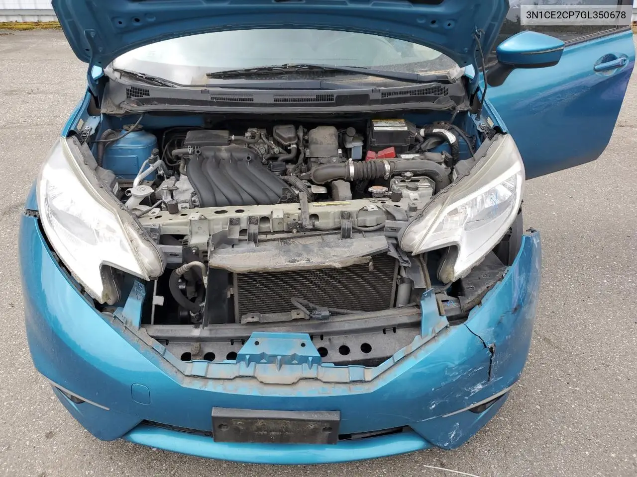 2016 Nissan Versa Note S VIN: 3N1CE2CP7GL350678 Lot: 57083485