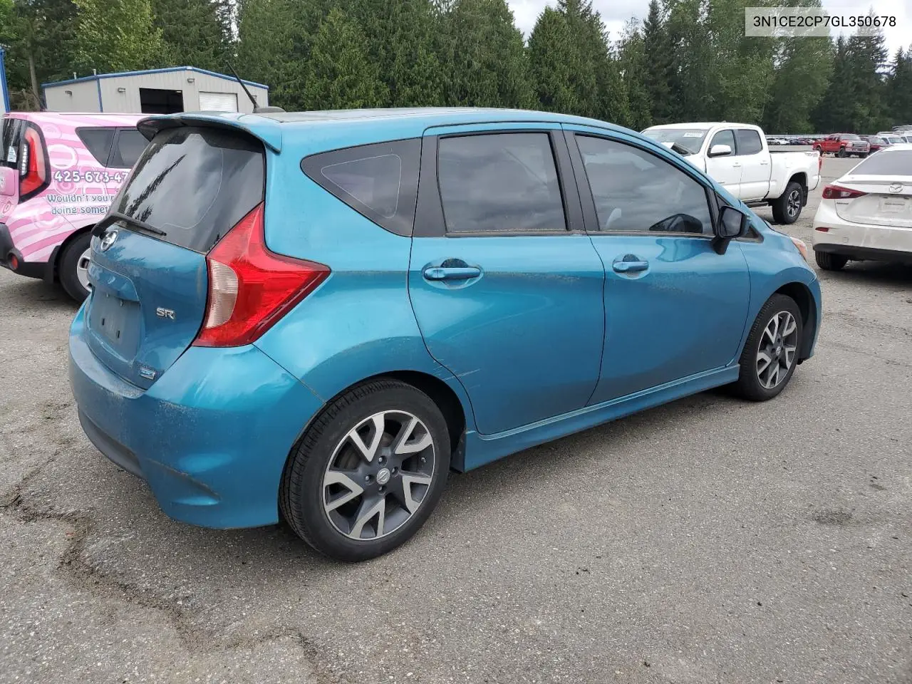 2016 Nissan Versa Note S VIN: 3N1CE2CP7GL350678 Lot: 57083485