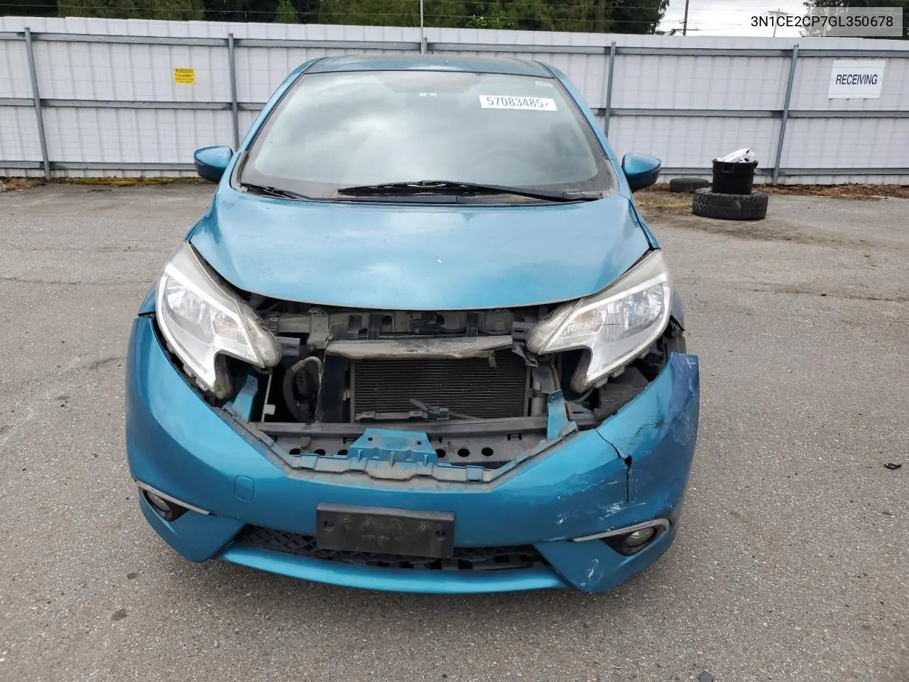2016 Nissan Versa Note S VIN: 3N1CE2CP7GL350678 Lot: 57083485