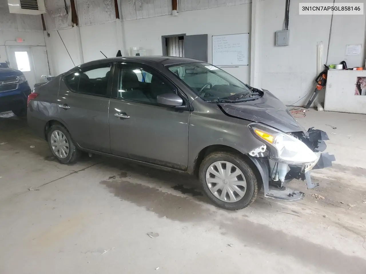 2016 Nissan Versa S VIN: 3N1CN7AP5GL858146 Lot: 58703115