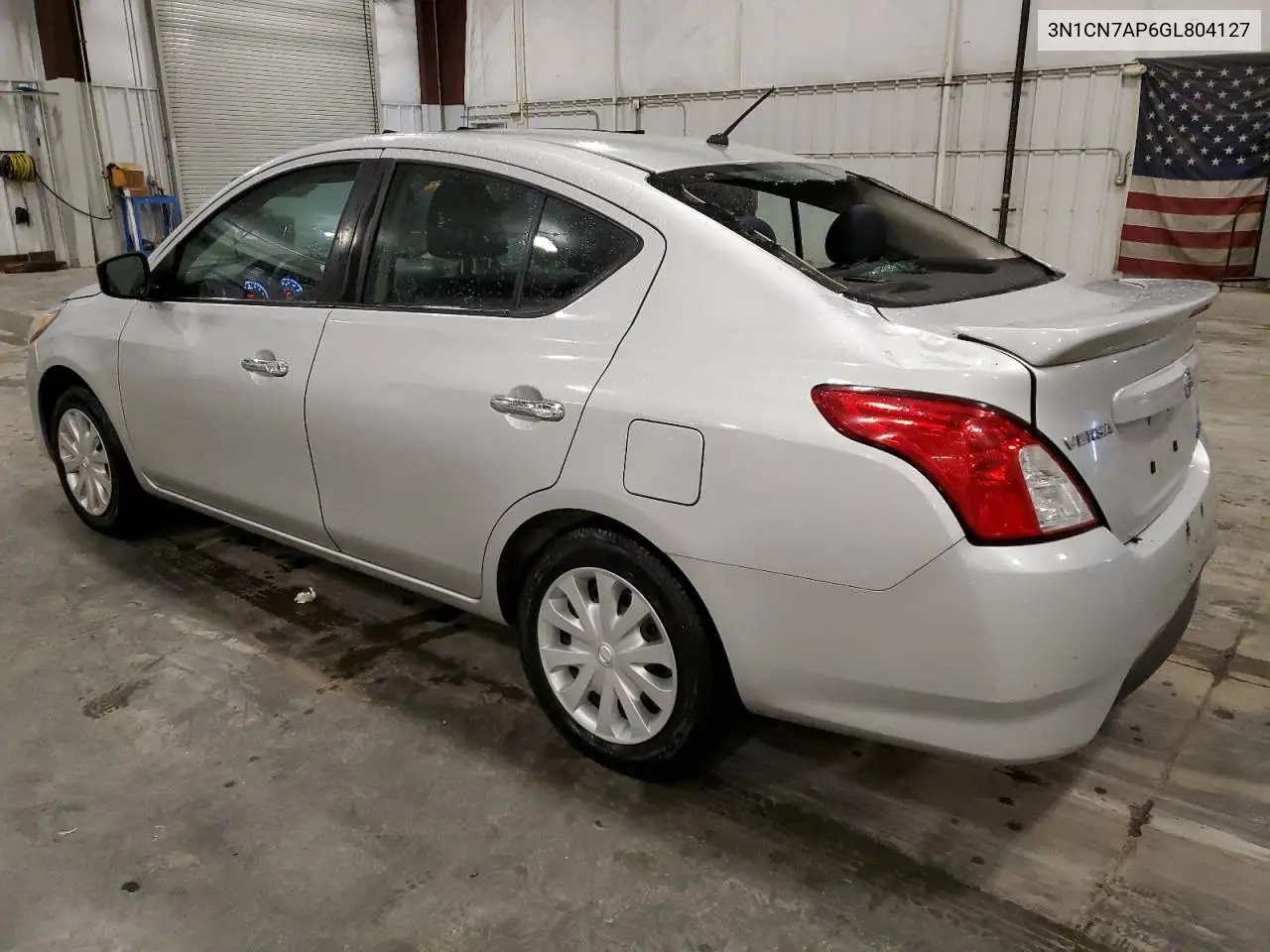 2016 Nissan Versa S VIN: 3N1CN7AP6GL804127 Lot: 62221195