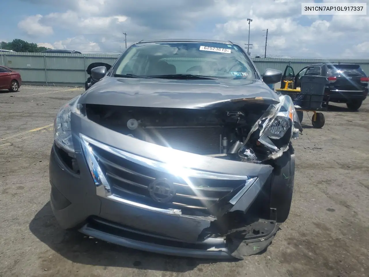 2016 Nissan Versa S VIN: 3N1CN7AP1GL917337 Lot: 62523615