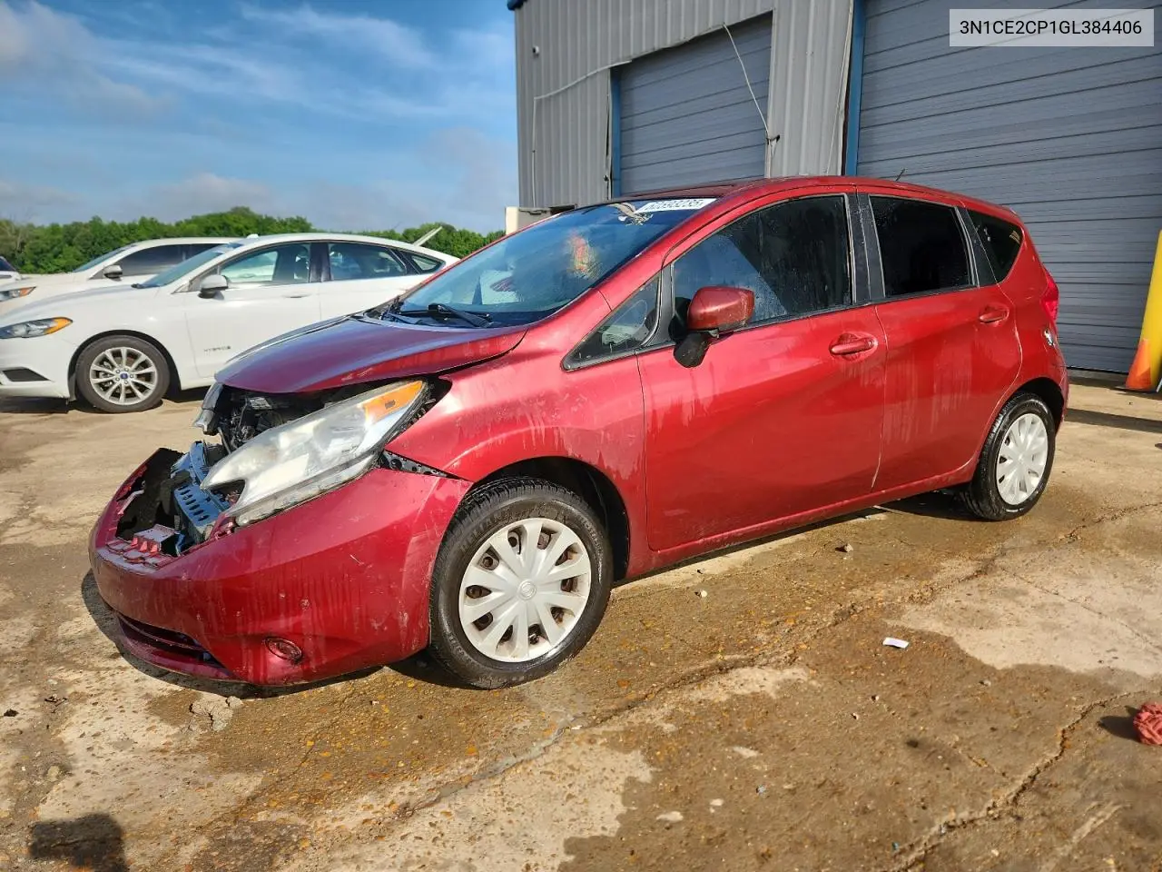 2016 Nissan Versa Note S VIN: 3N1CE2CP1GL384406 Lot: 62593235