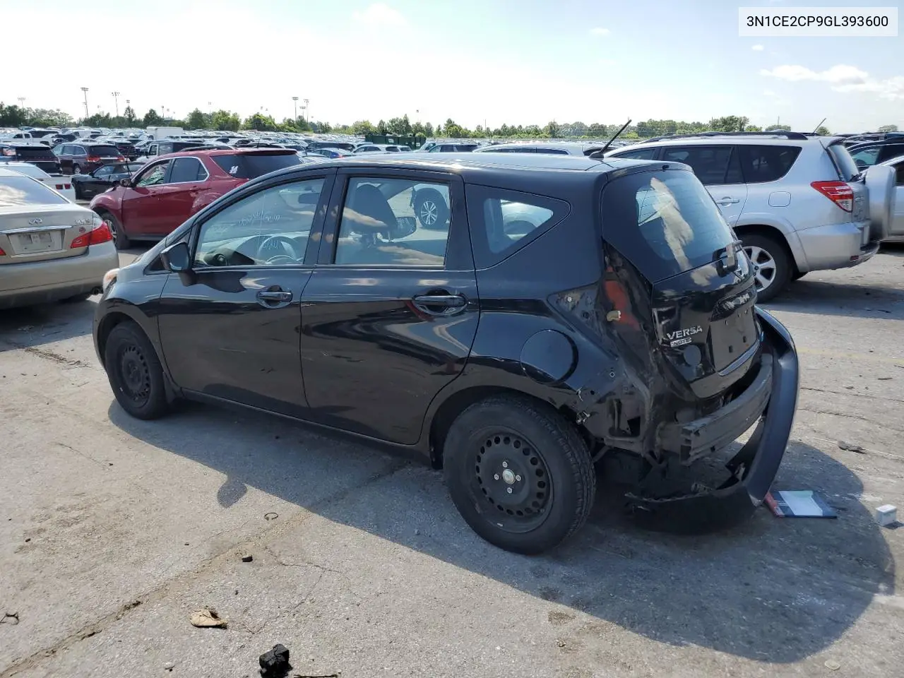 2016 Nissan Versa Note S VIN: 3N1CE2CP9GL393600 Lot: 62912655