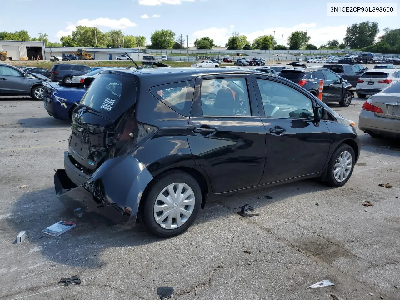 2016 Nissan Versa Note S VIN: 3N1CE2CP9GL393600 Lot: 62912655