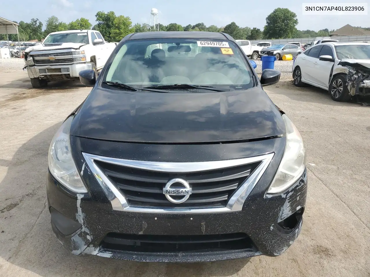 2016 Nissan Versa S VIN: 3N1CN7AP4GL823906 Lot: 62949705