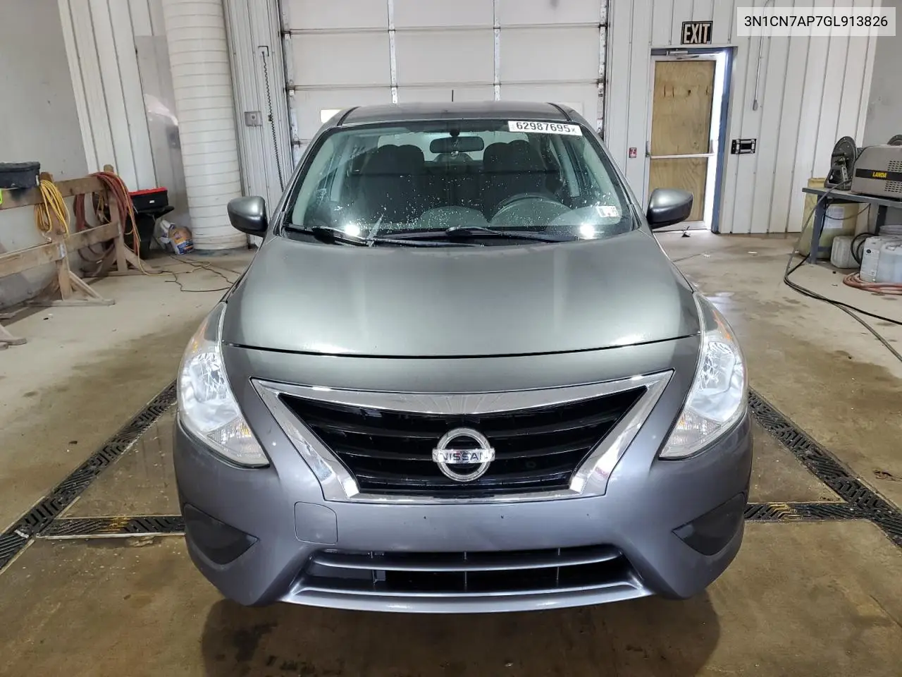 2016 Nissan Versa S VIN: 3N1CN7AP7GL913826 Lot: 62987695