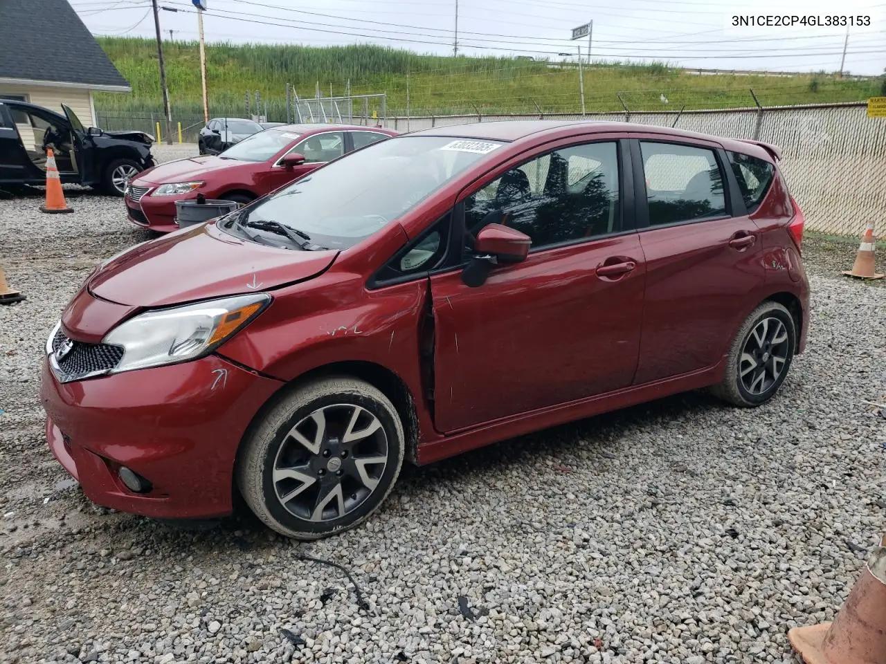 2016 Nissan Versa Note S VIN: 3N1CE2CP4GL383153 Lot: 63032365