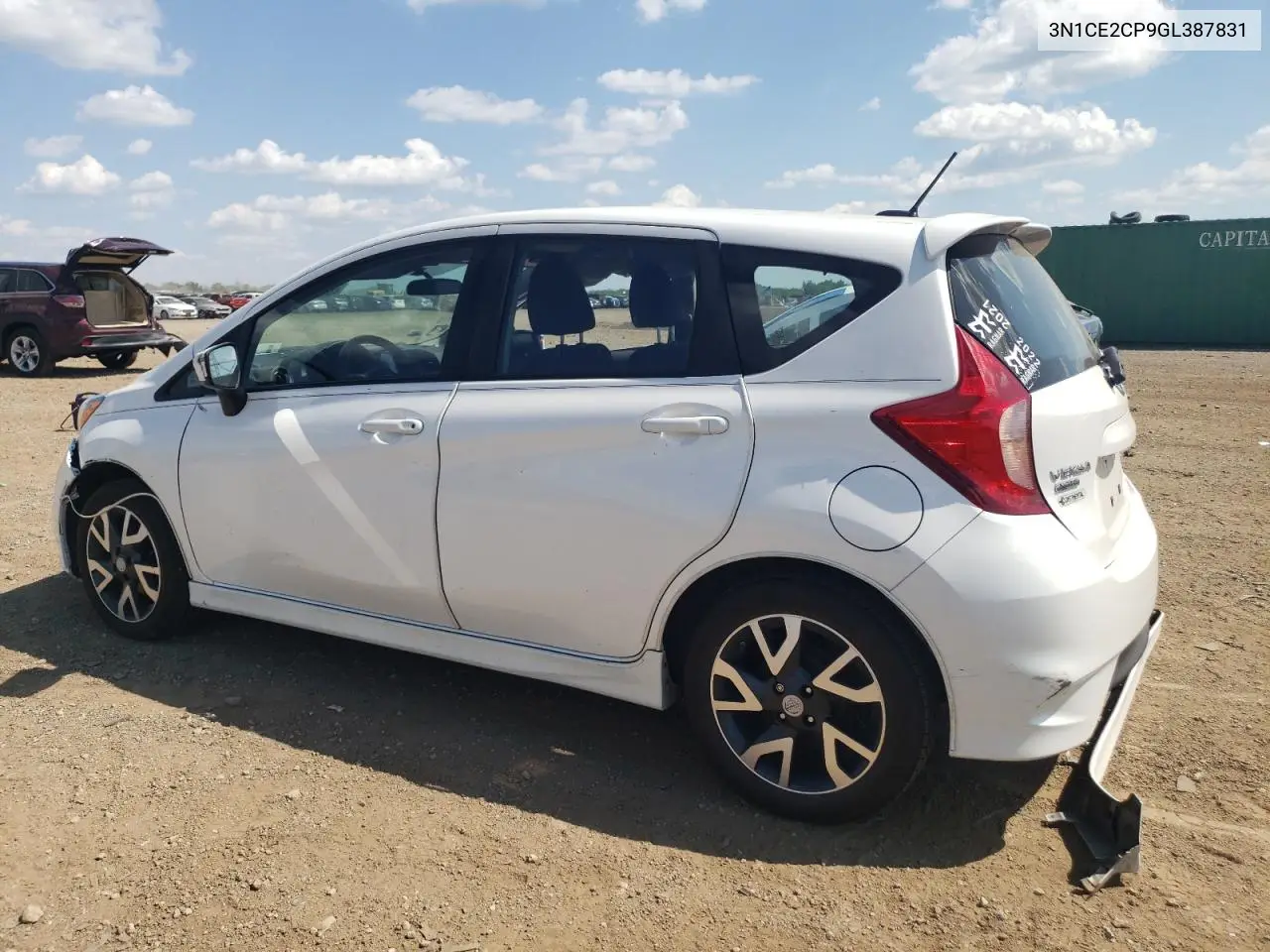 2016 Nissan Versa Note S VIN: 3N1CE2CP9GL387831 Lot: 63273305
