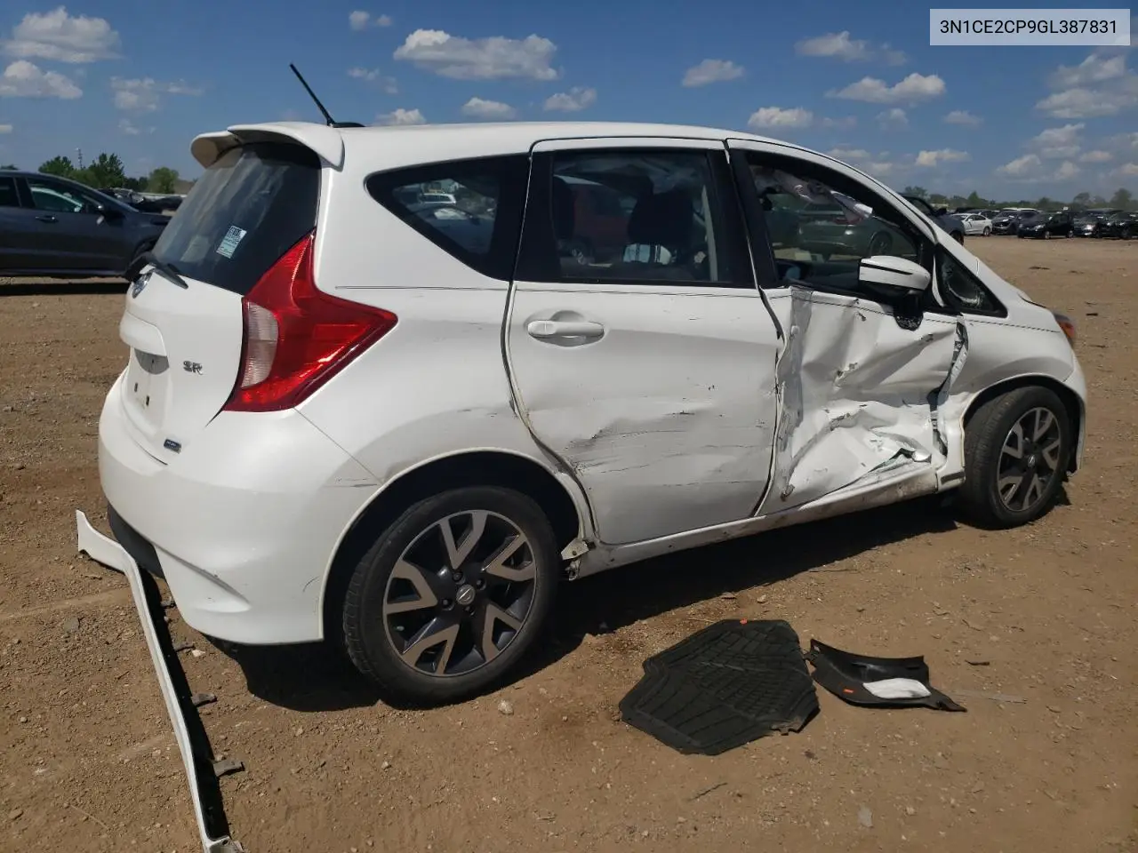 2016 Nissan Versa Note S VIN: 3N1CE2CP9GL387831 Lot: 63273305