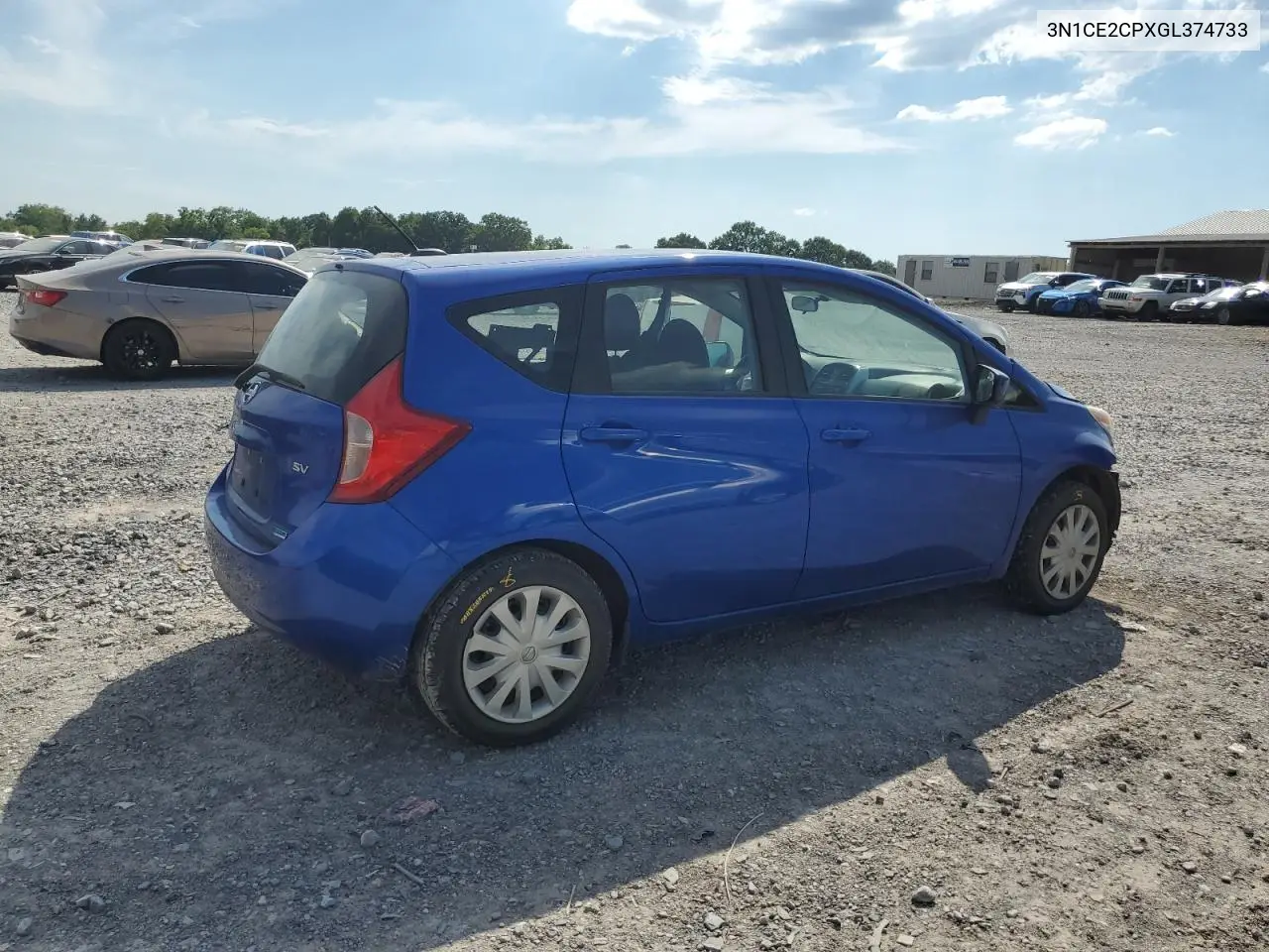 2016 Nissan Versa Note S VIN: 3N1CE2CPXGL374733 Lot: 63322835