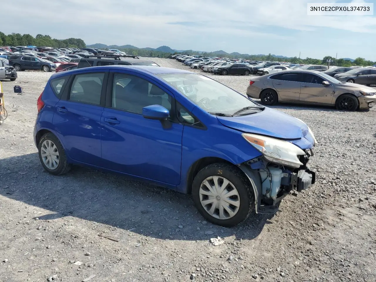 2016 Nissan Versa Note S VIN: 3N1CE2CPXGL374733 Lot: 63322835