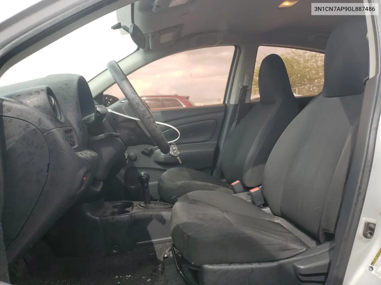 2016 Nissan Versa S VIN: 3N1CN7AP9GL887486 Lot: 63514305