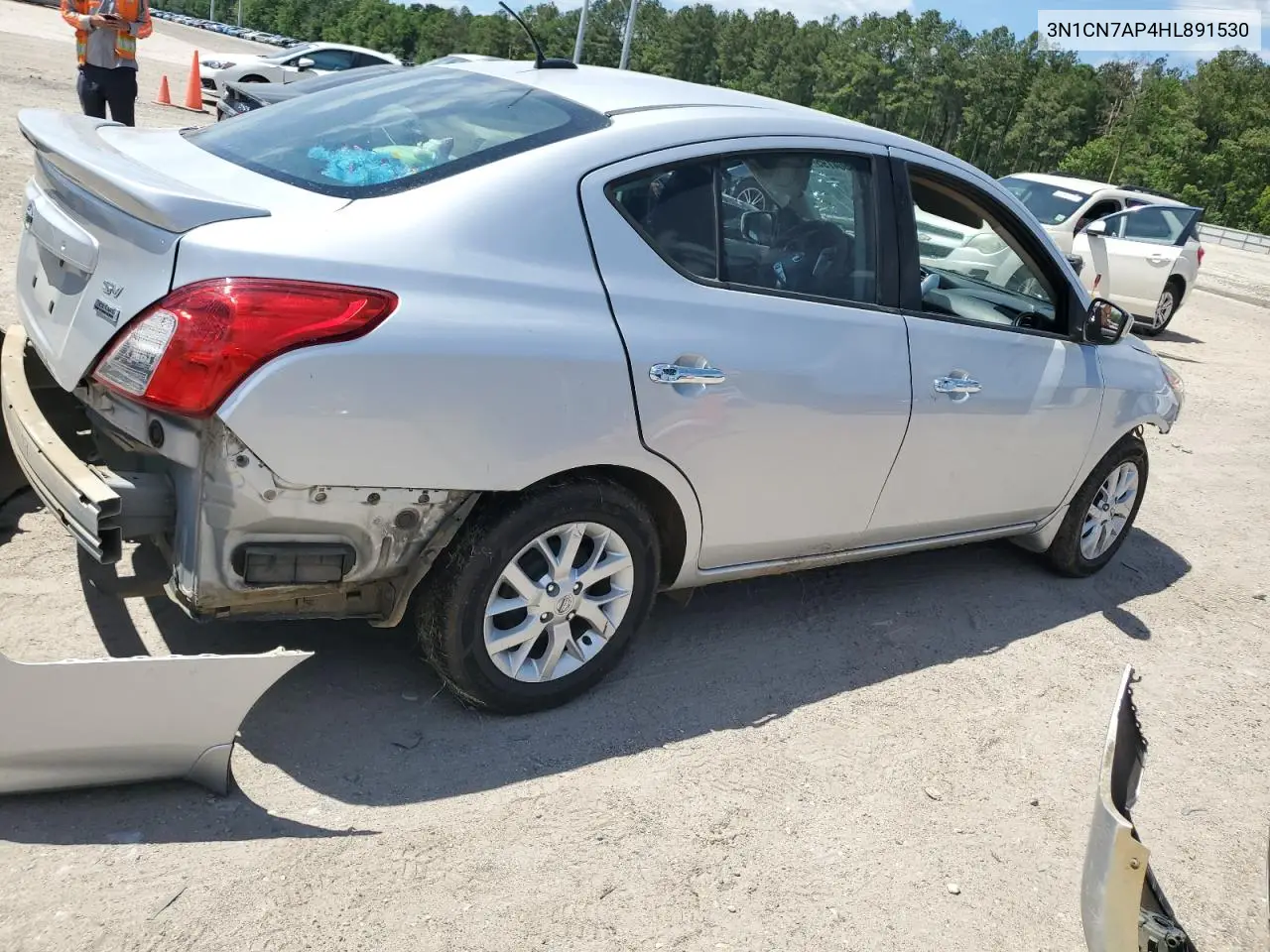 2017 Nissan Versa S VIN: 3N1CN7AP4HL891530 Lot: 54430795