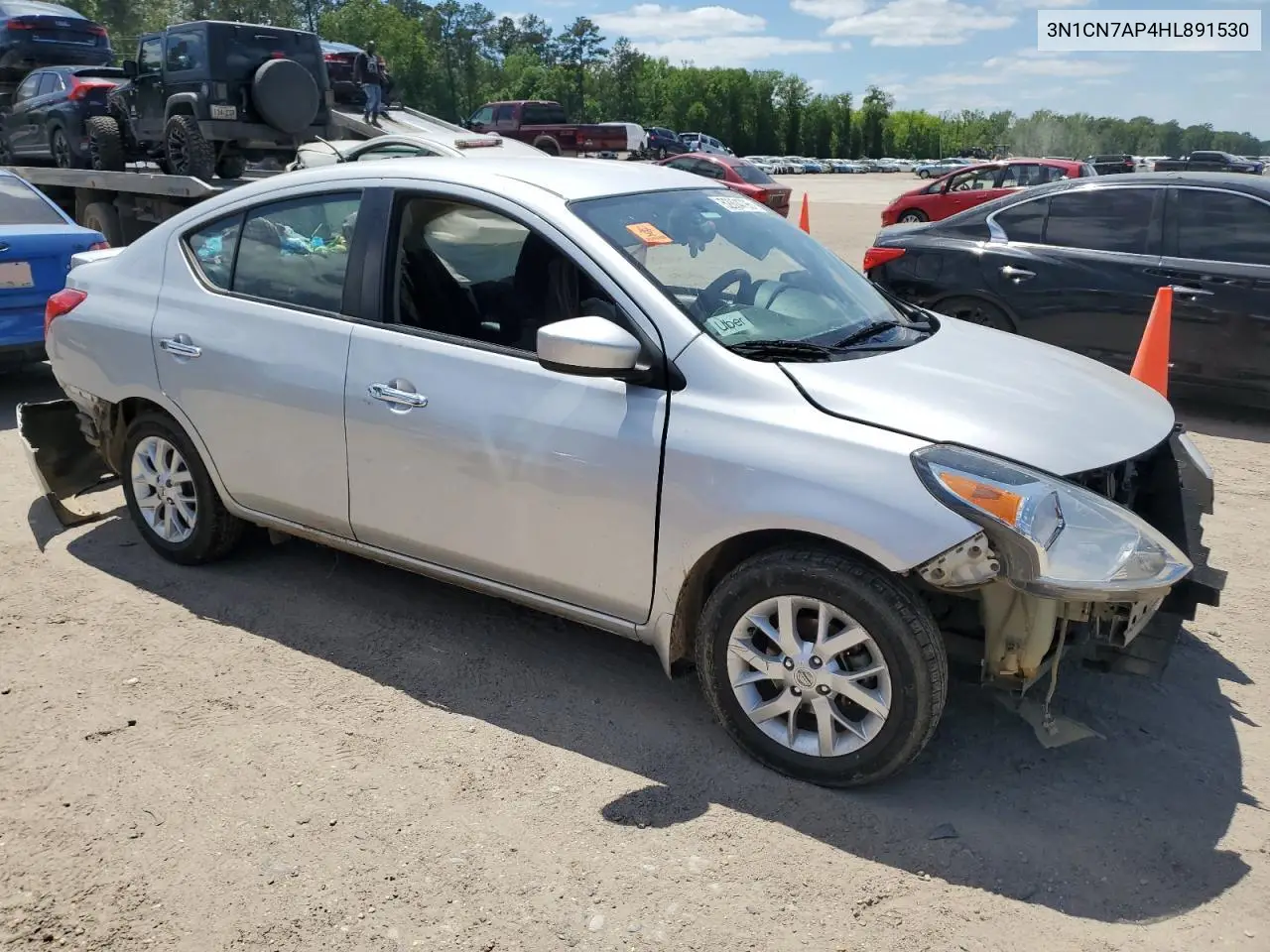 2017 Nissan Versa S VIN: 3N1CN7AP4HL891530 Lot: 54430795