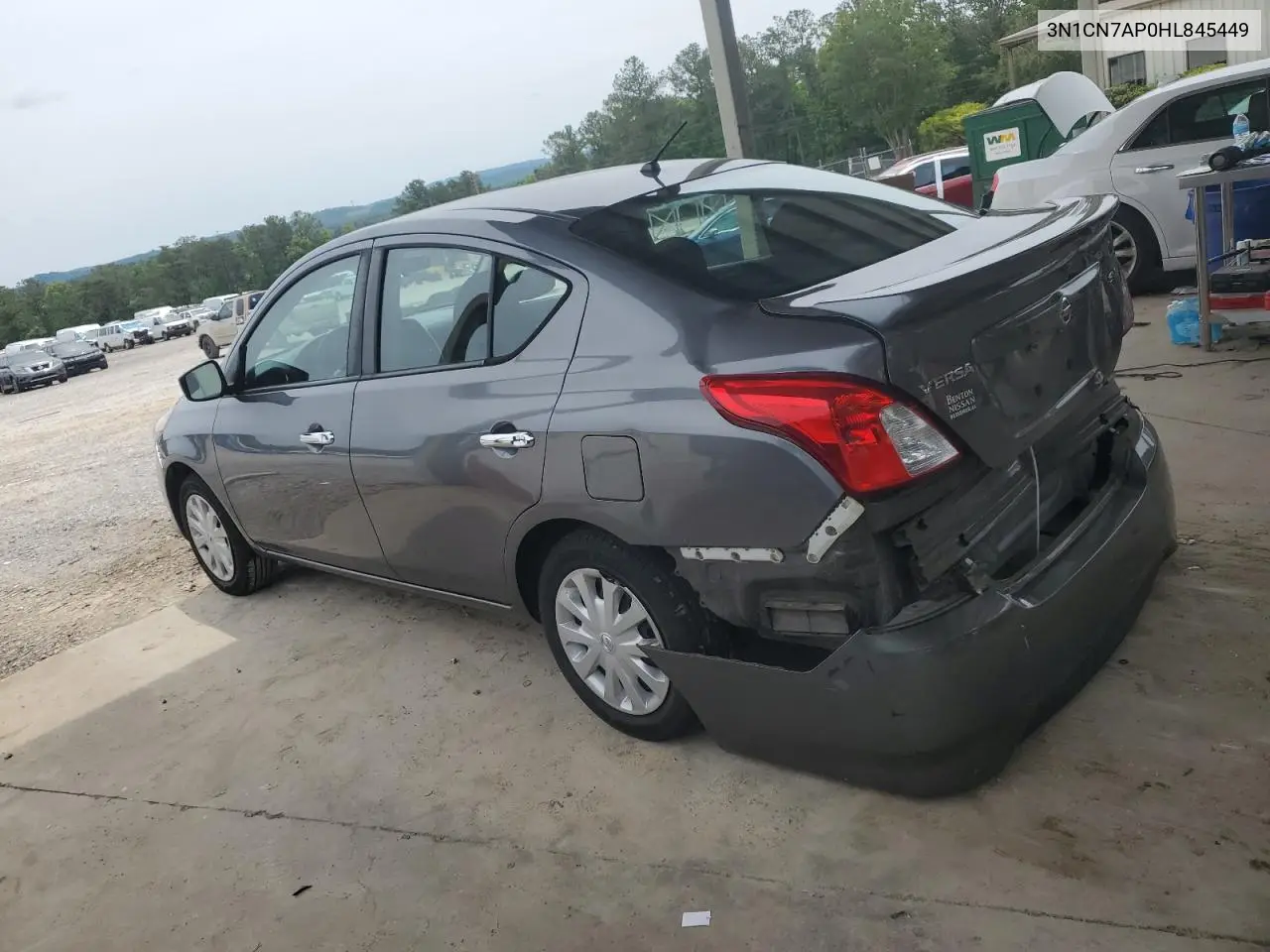 2017 Nissan Versa S VIN: 3N1CN7AP0HL845449 Lot: 56589495