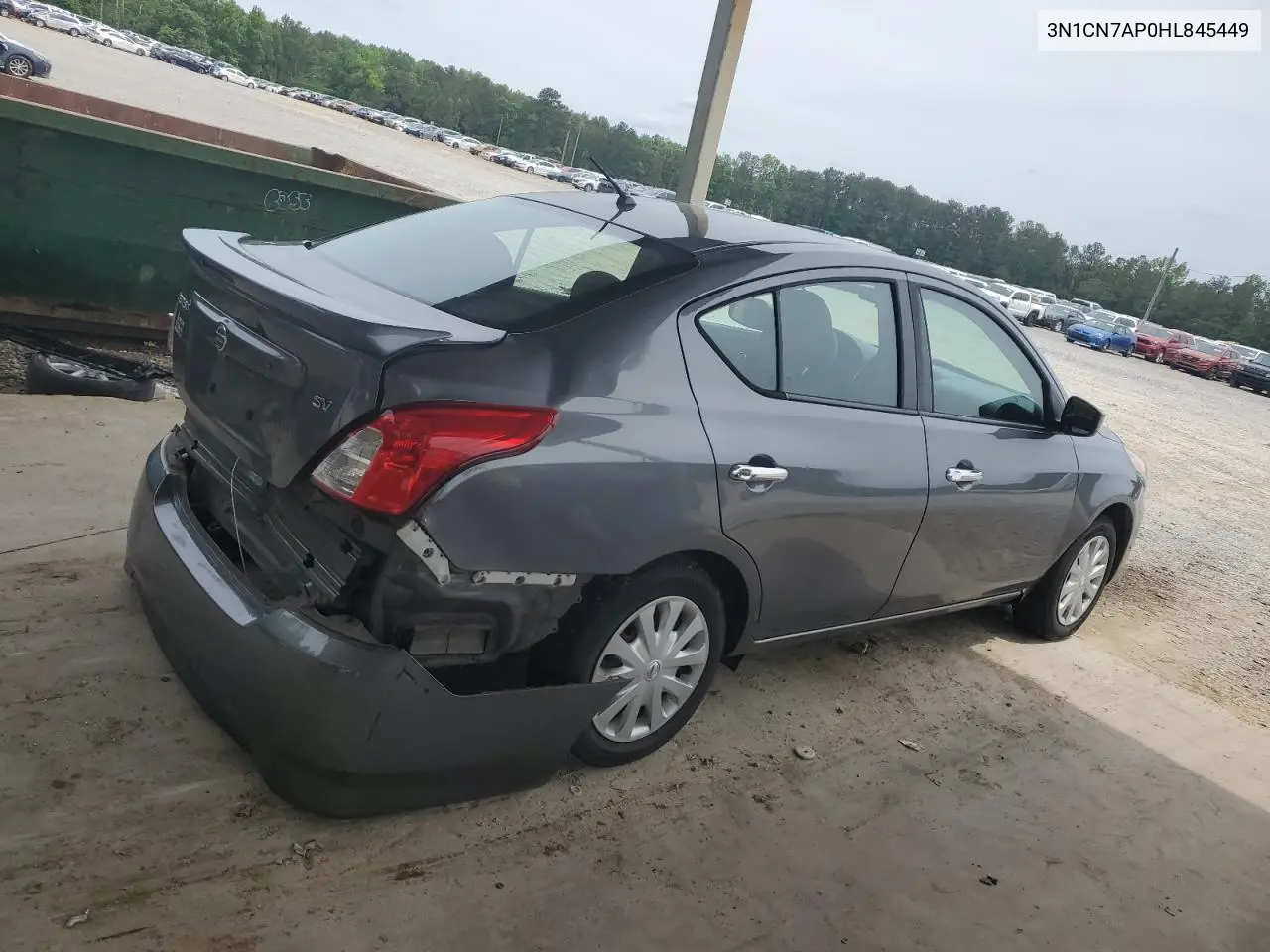 2017 Nissan Versa S VIN: 3N1CN7AP0HL845449 Lot: 56589495