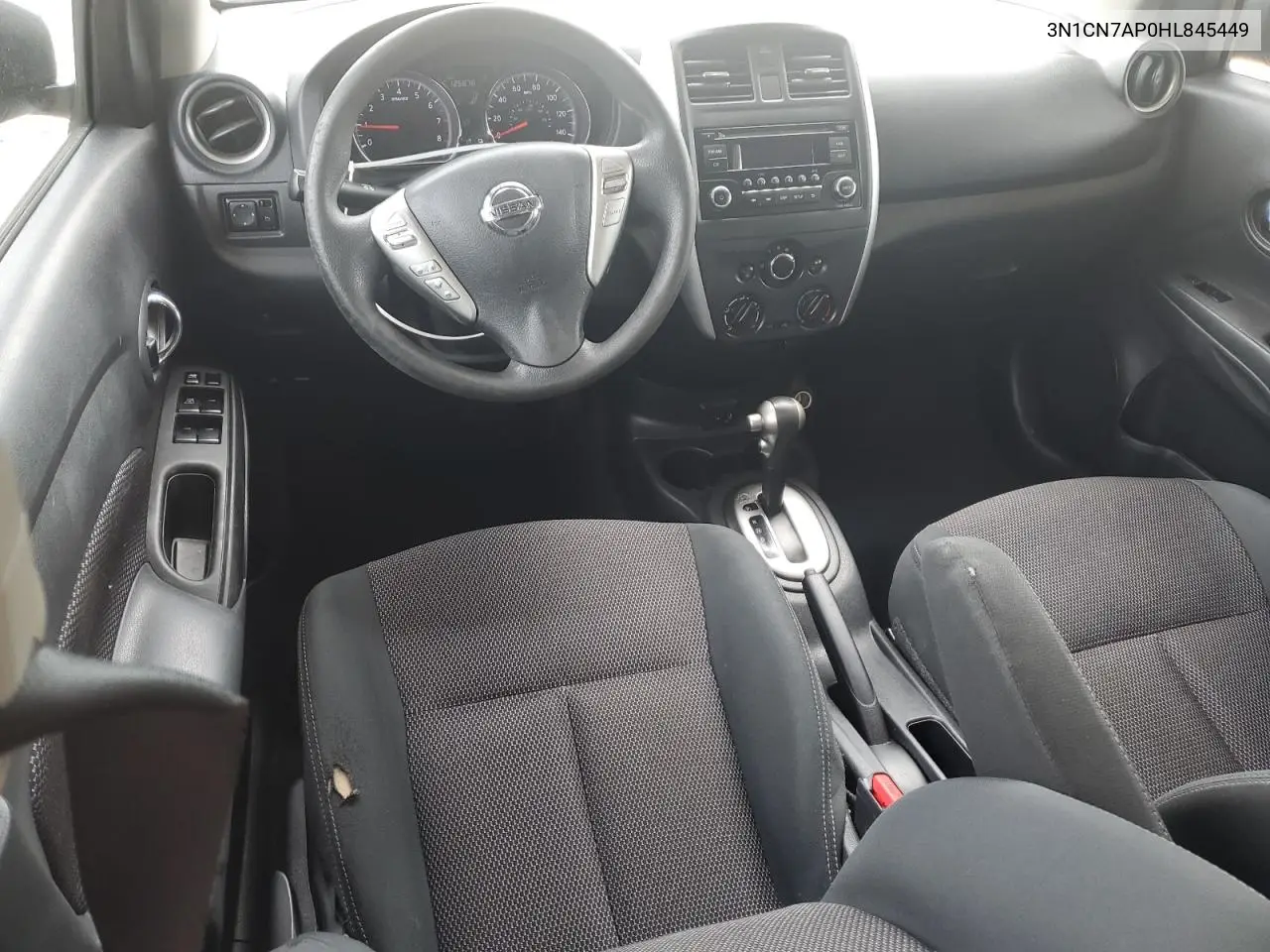 2017 Nissan Versa S VIN: 3N1CN7AP0HL845449 Lot: 56589495