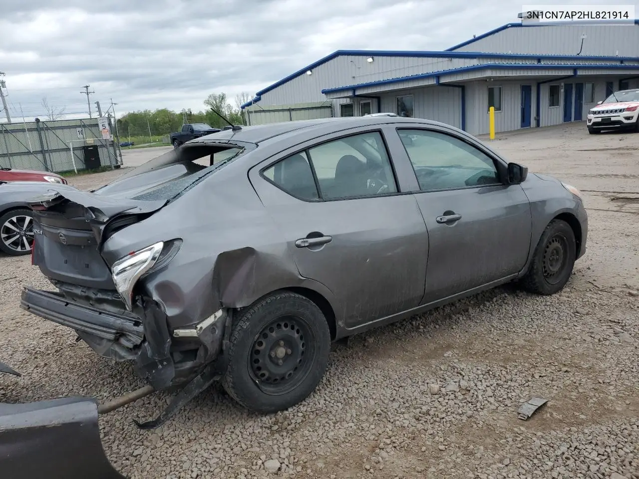 2017 Nissan Versa S VIN: 3N1CN7AP2HL821914 Lot: 56948005