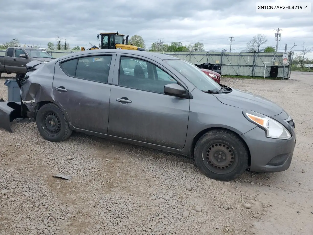 2017 Nissan Versa S VIN: 3N1CN7AP2HL821914 Lot: 56948005