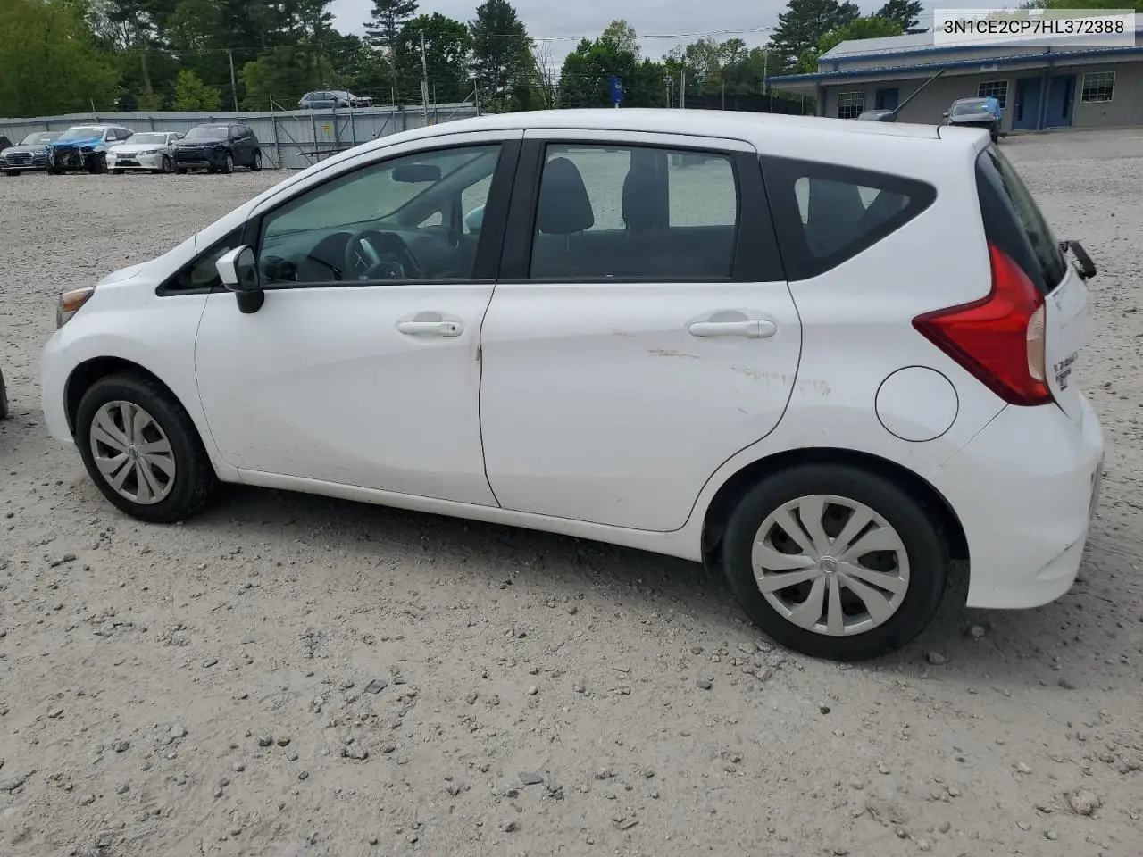 2017 Nissan Versa Note S VIN: 3N1CE2CP7HL372388 Lot: 56957865