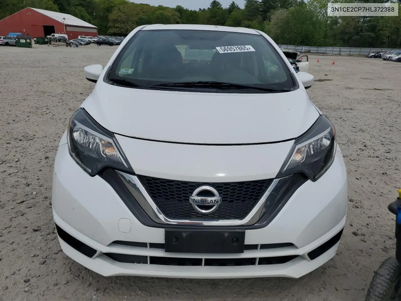 2017 Nissan Versa Note S VIN: 3N1CE2CP7HL372388 Lot: 56957865