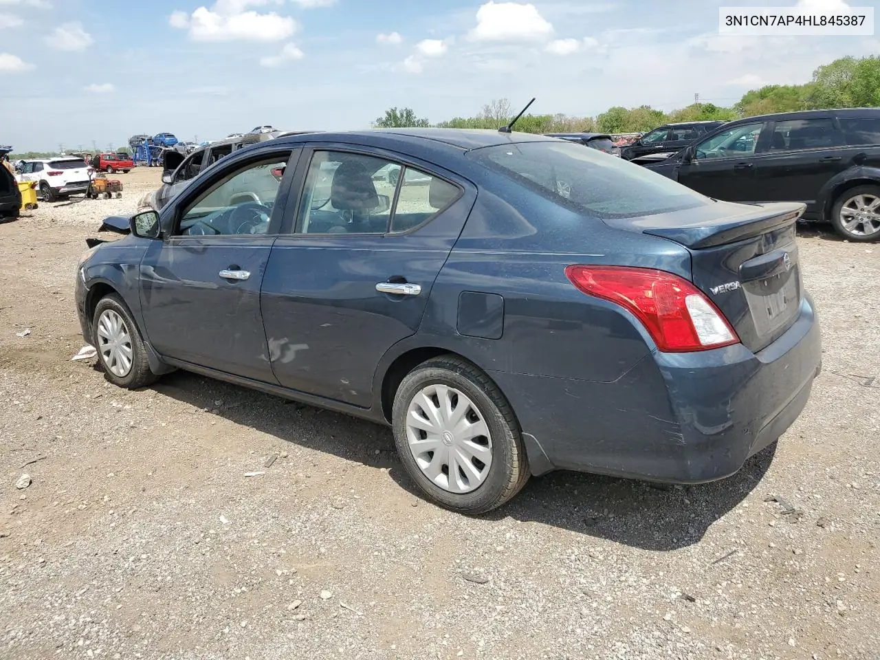 2017 Nissan Versa S VIN: 3N1CN7AP4HL845387 Lot: 57049575