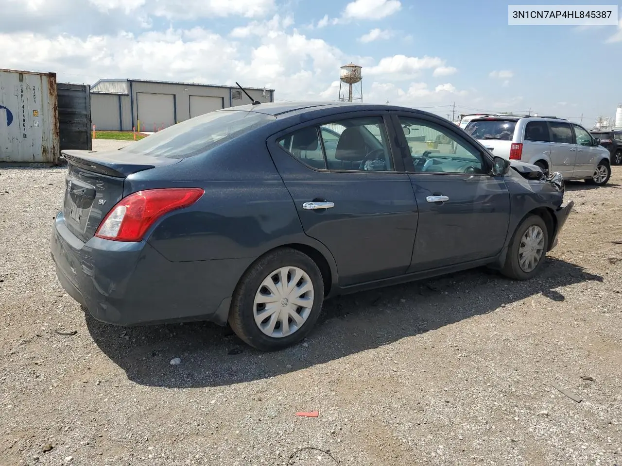 2017 Nissan Versa S VIN: 3N1CN7AP4HL845387 Lot: 57049575