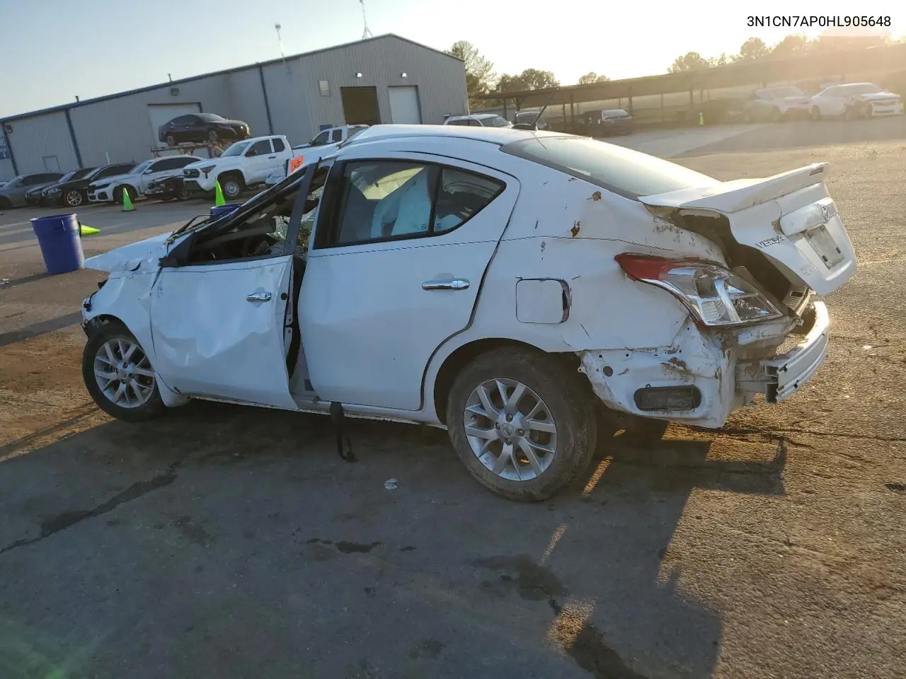 2017 Nissan Versa S VIN: 3N1CN7AP0HL905648 Lot: 59812615
