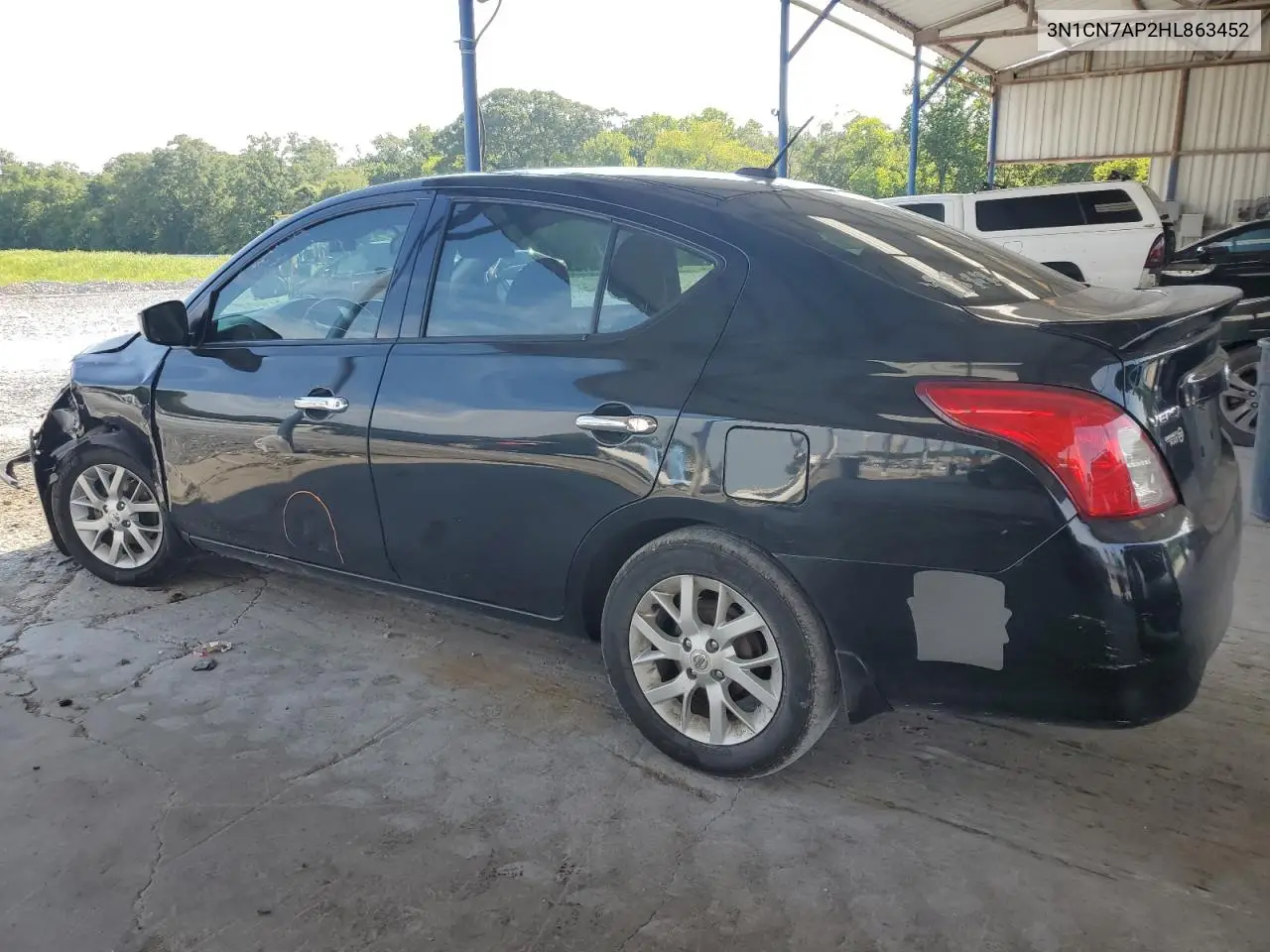 2017 Nissan Versa S VIN: 3N1CN7AP2HL863452 Lot: 62479005