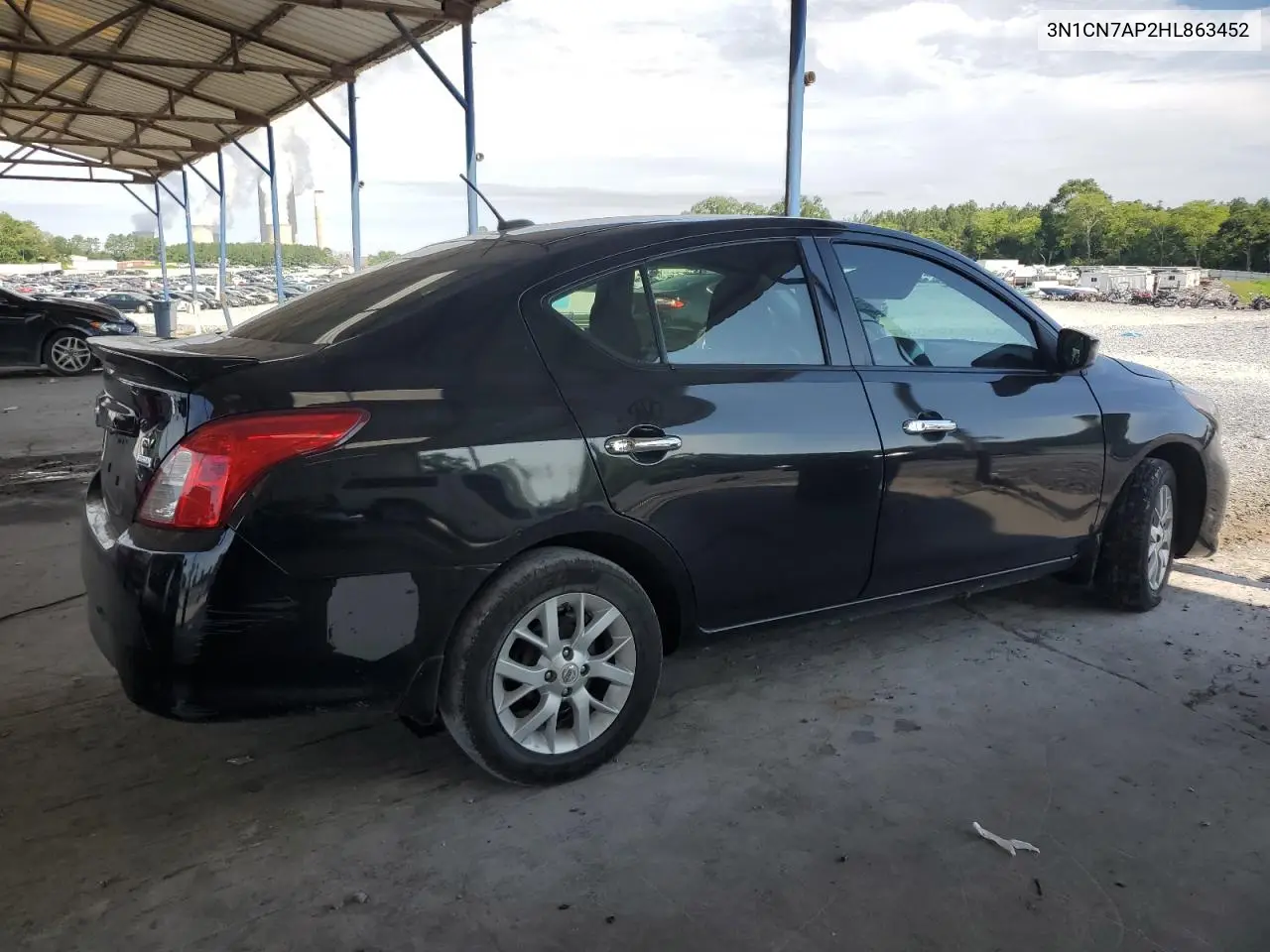 2017 Nissan Versa S VIN: 3N1CN7AP2HL863452 Lot: 62479005