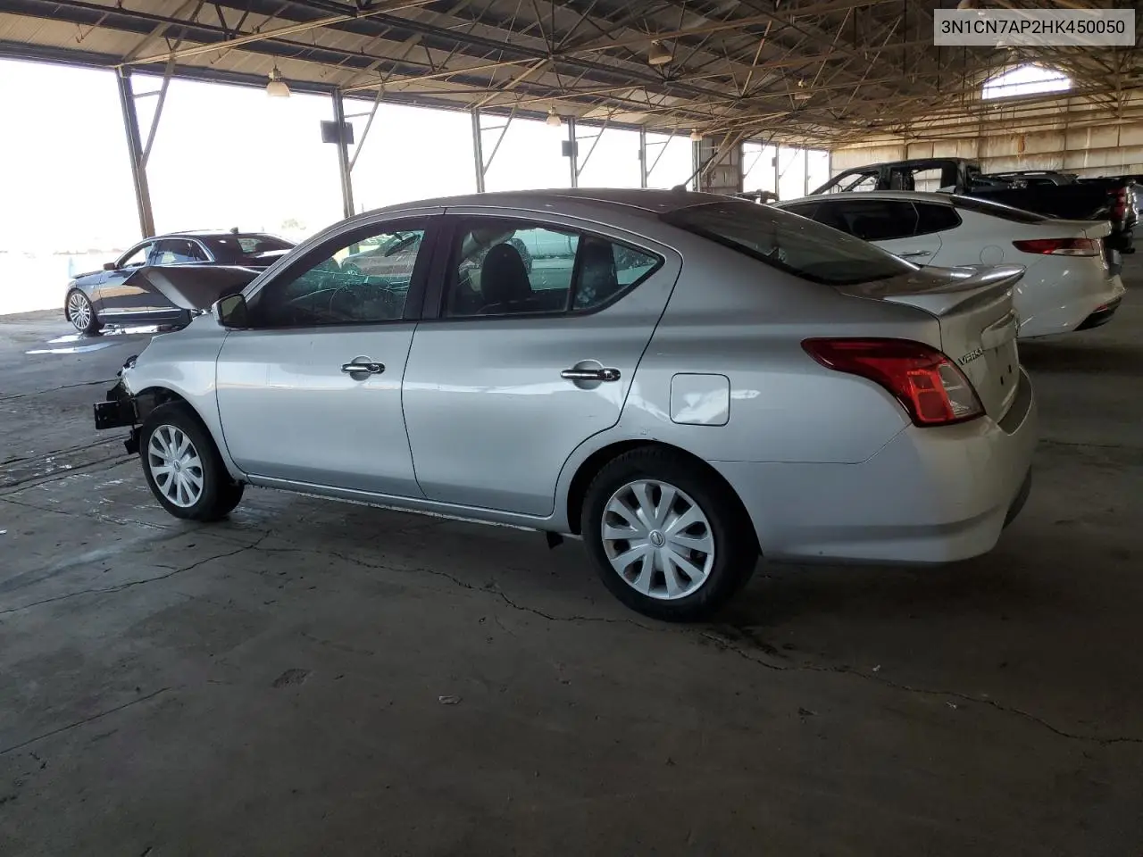 2017 Nissan Versa S VIN: 3N1CN7AP2HK450050 Lot: 62789345