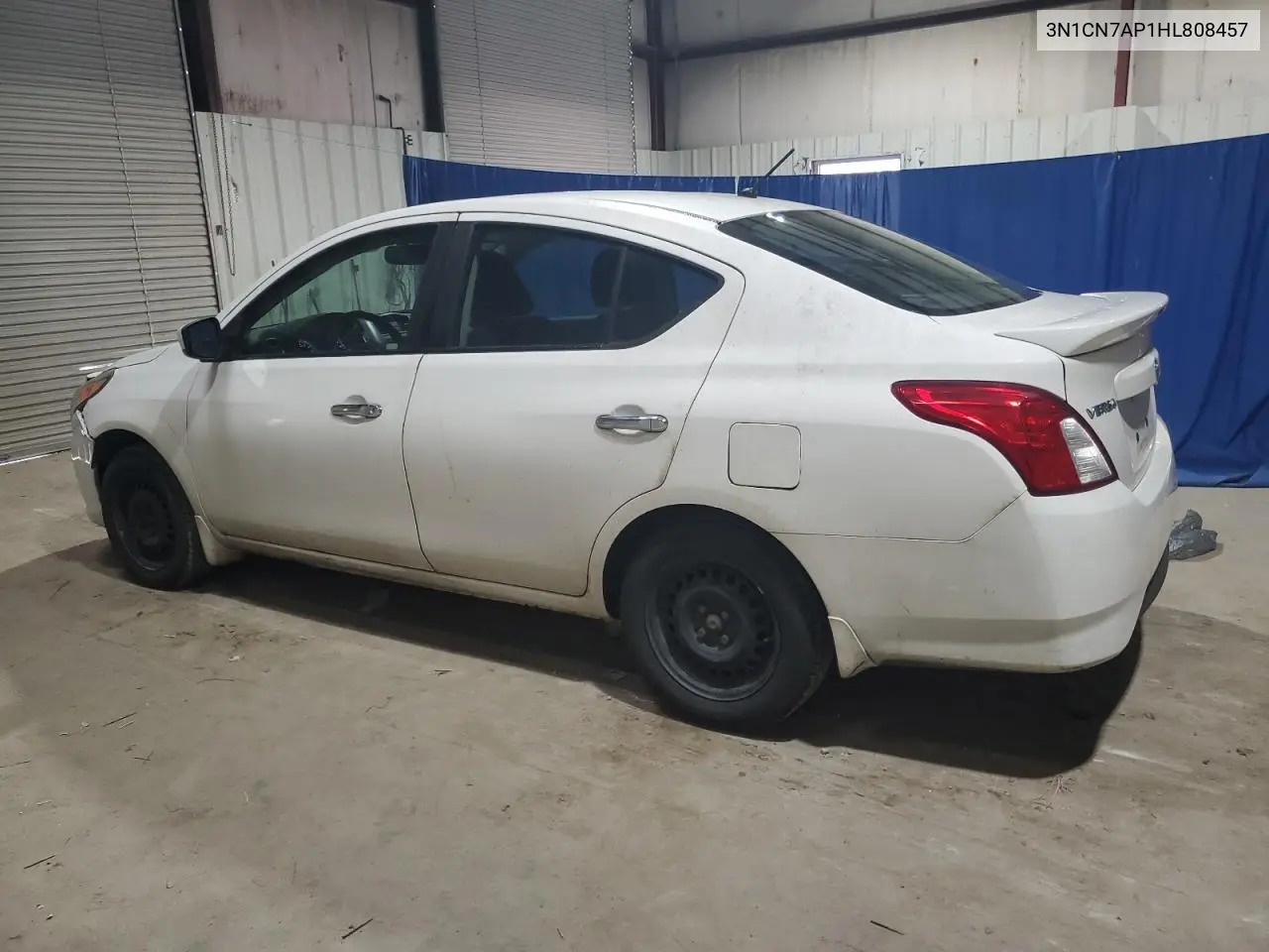 2017 Nissan Versa S VIN: 3N1CN7AP1HL808457 Lot: 62959335