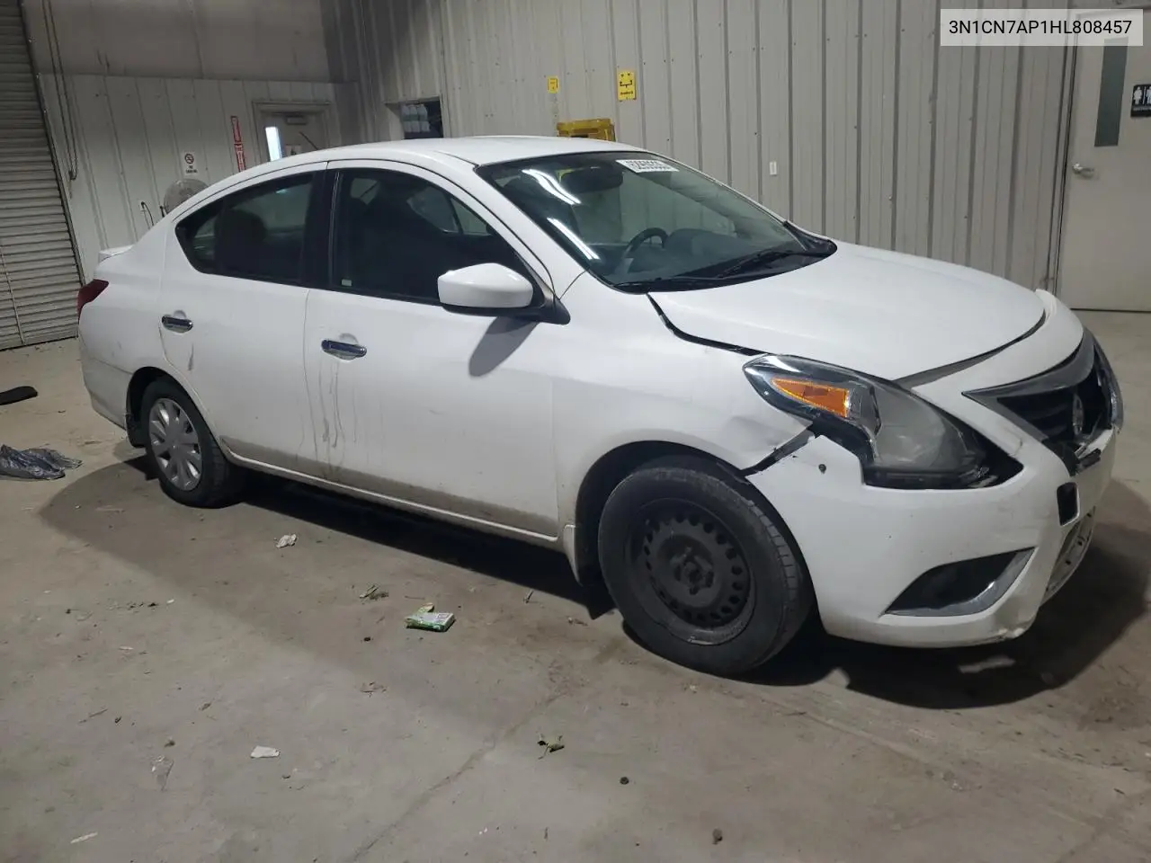 2017 Nissan Versa S VIN: 3N1CN7AP1HL808457 Lot: 62959335
