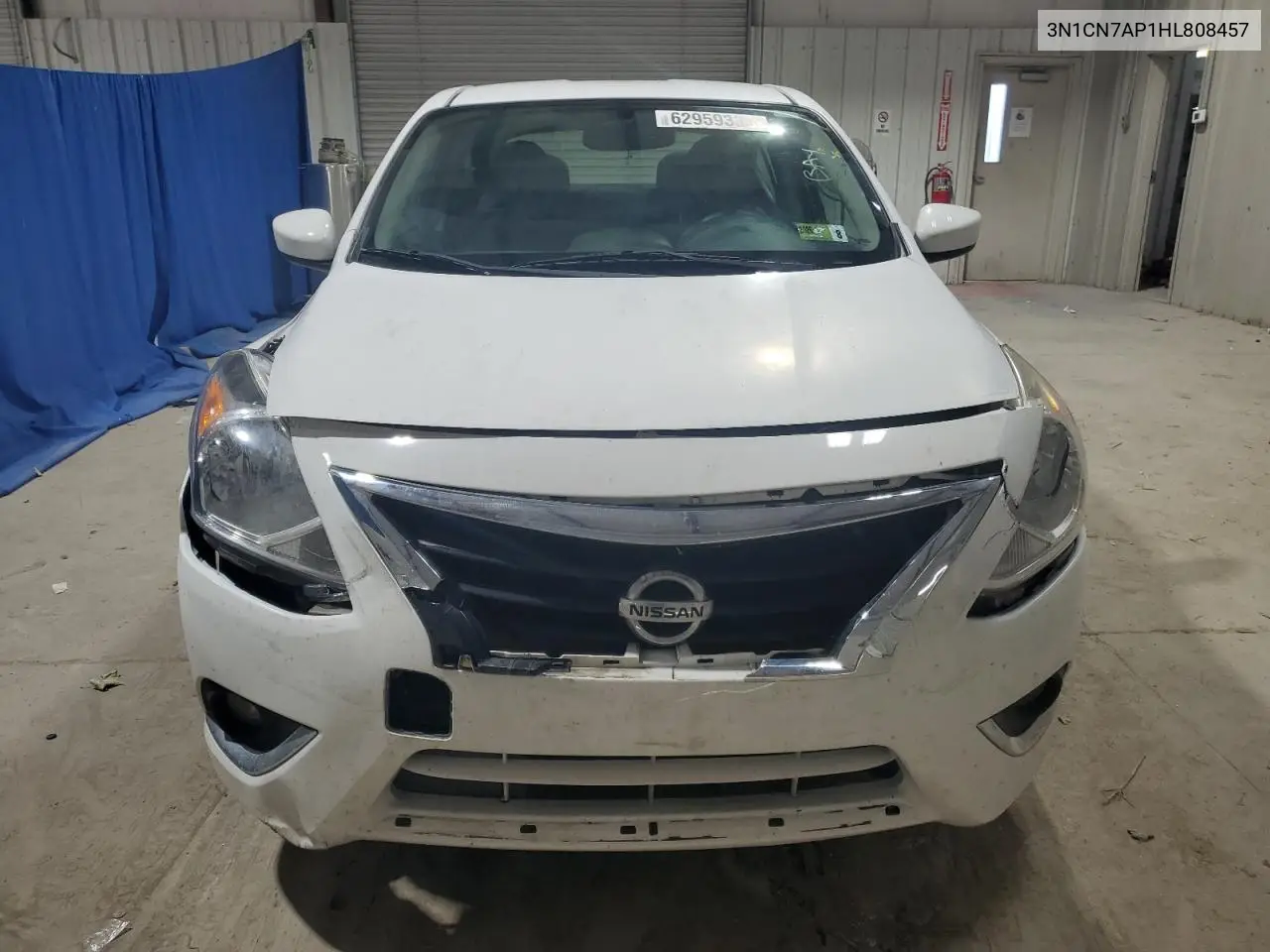 2017 Nissan Versa S VIN: 3N1CN7AP1HL808457 Lot: 62959335