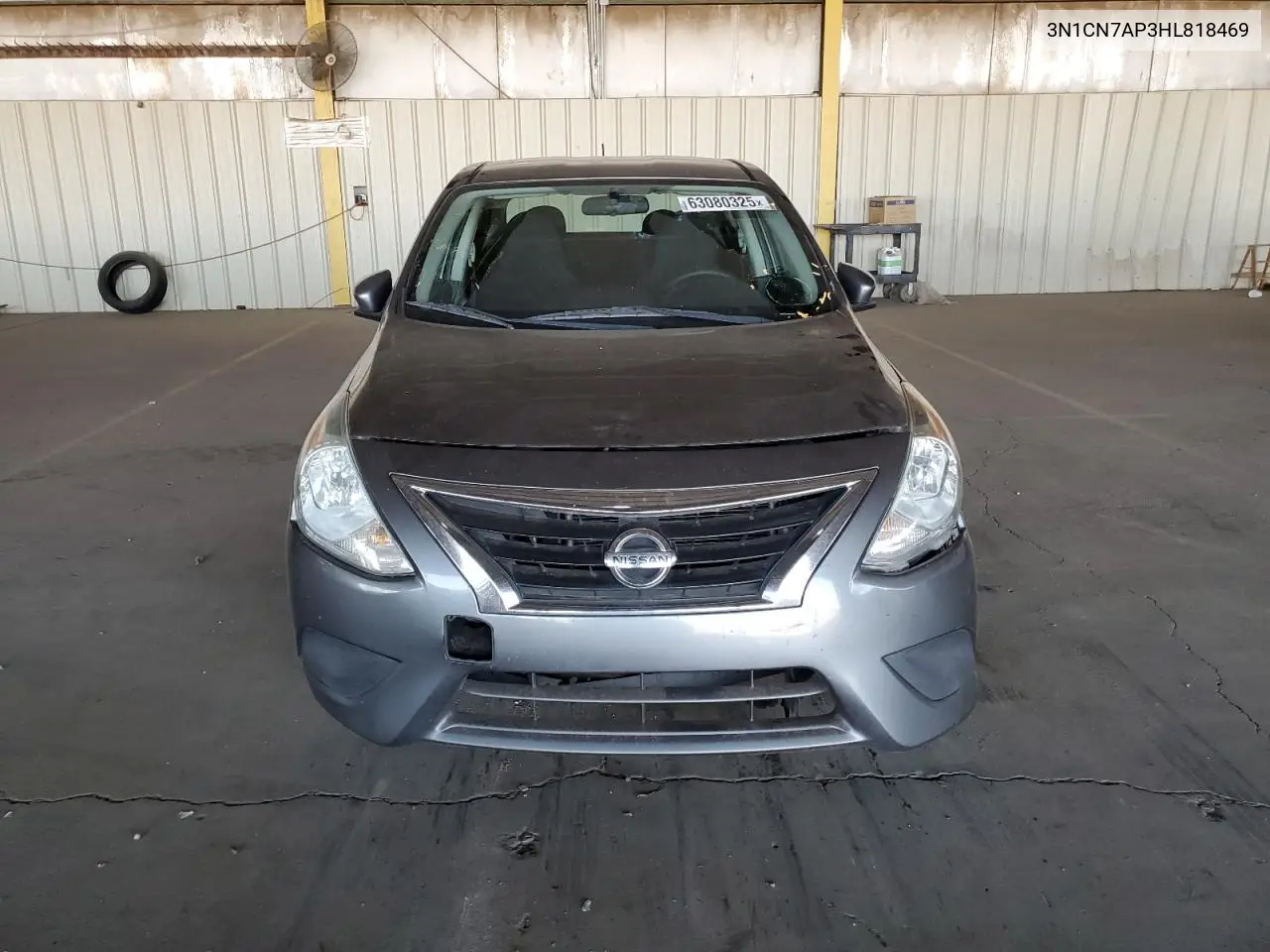 2017 Nissan Versa S VIN: 3N1CN7AP3HL818469 Lot: 63080325