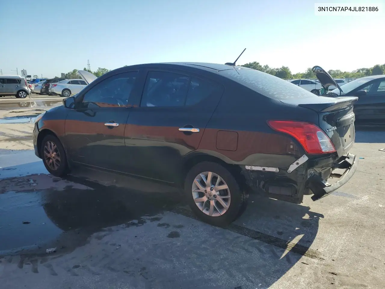 2018 Nissan Versa S VIN: 3N1CN7AP4JL821886 Lot: 56724595