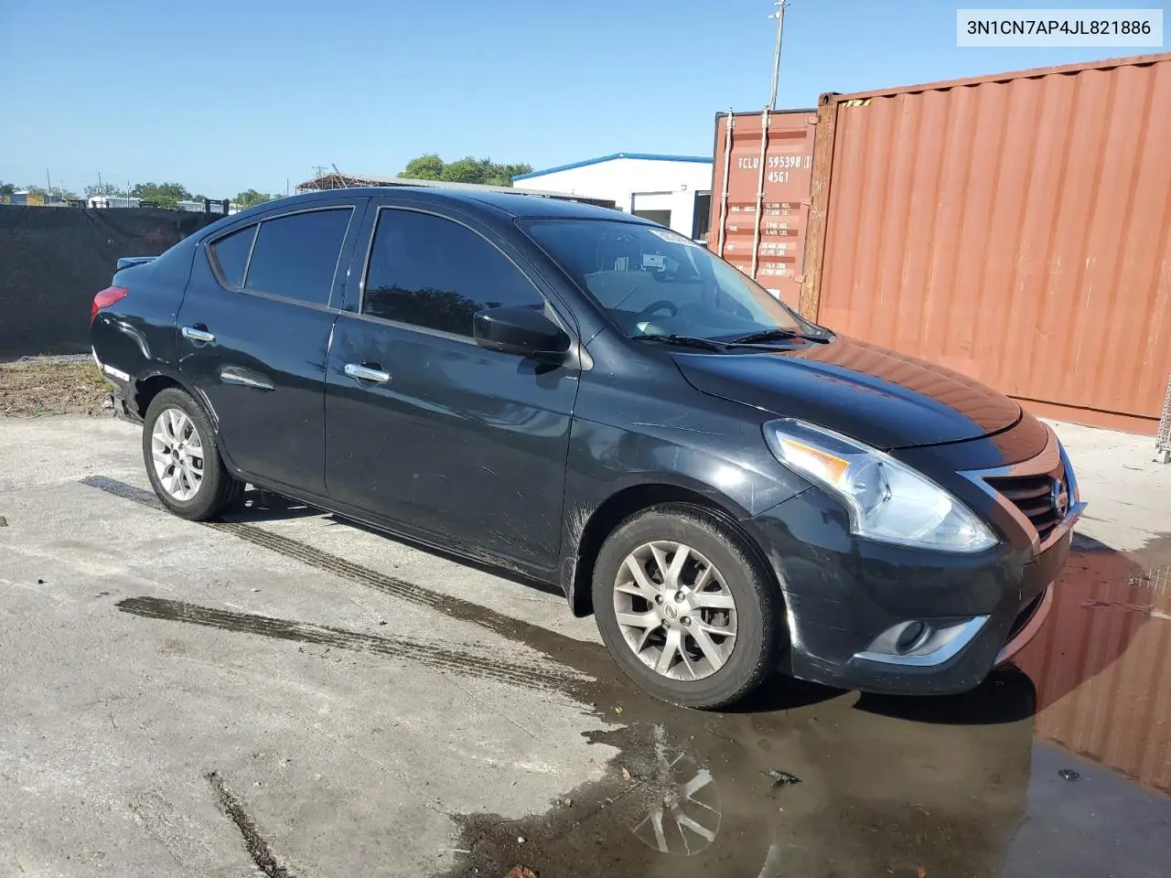 2018 Nissan Versa S VIN: 3N1CN7AP4JL821886 Lot: 56724595