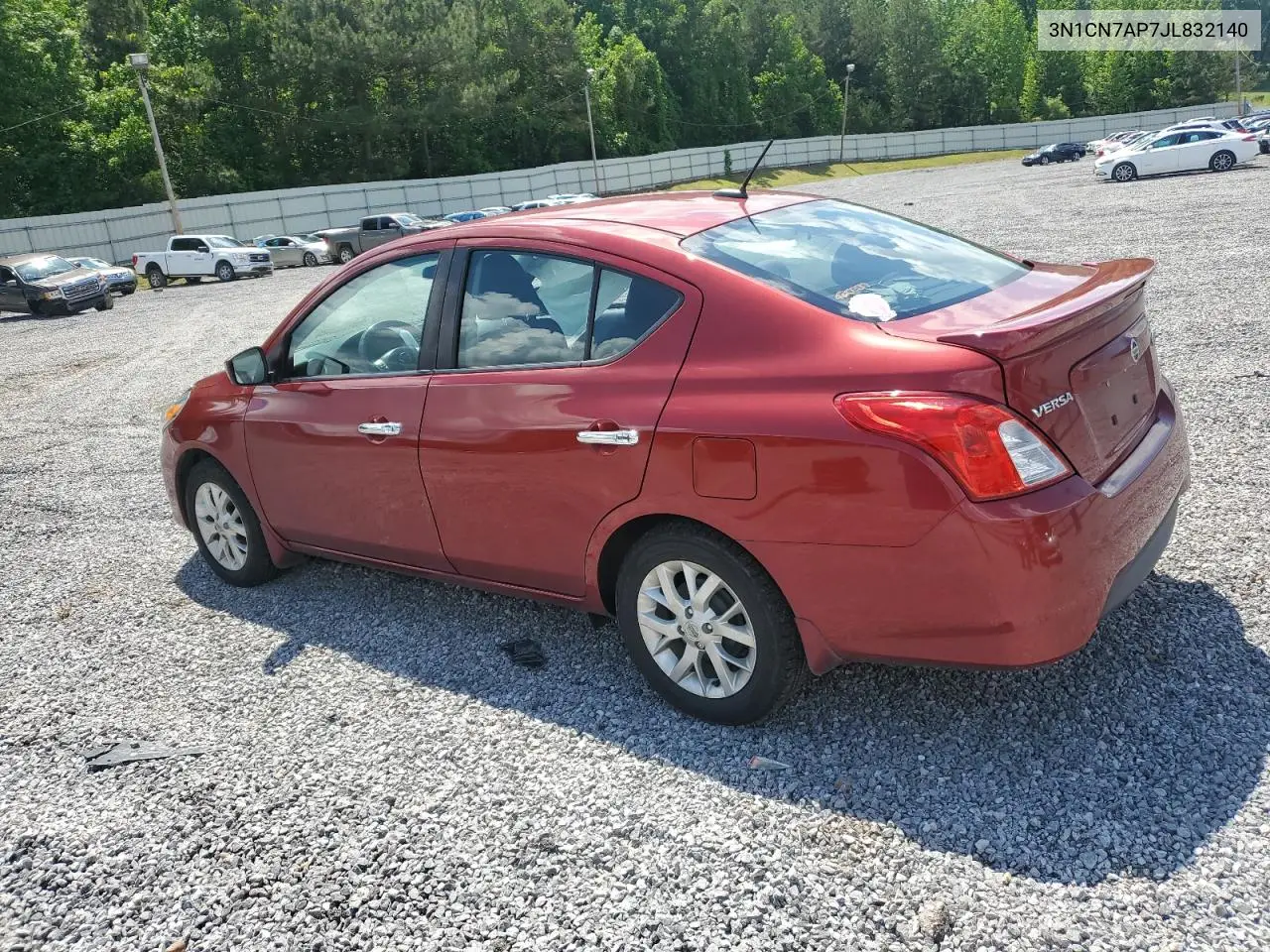 2018 Nissan Versa S VIN: 3N1CN7AP7JL832140 Lot: 56758825