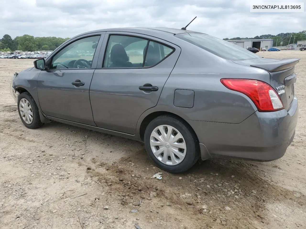 2018 Nissan Versa S VIN: 3N1CN7AP1JL813695 Lot: 57134945