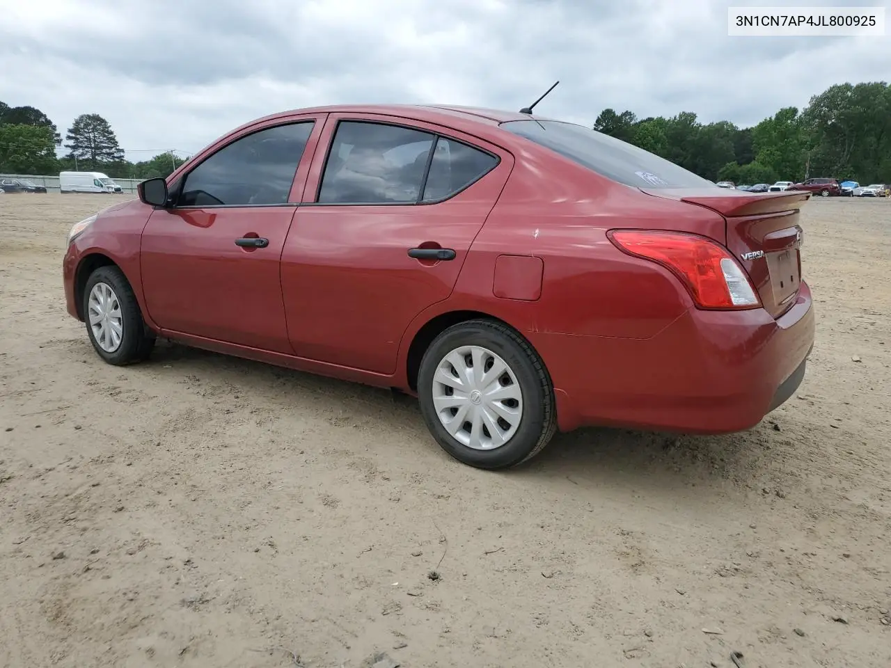2018 Nissan Versa S VIN: 3N1CN7AP4JL800925 Lot: 57148545