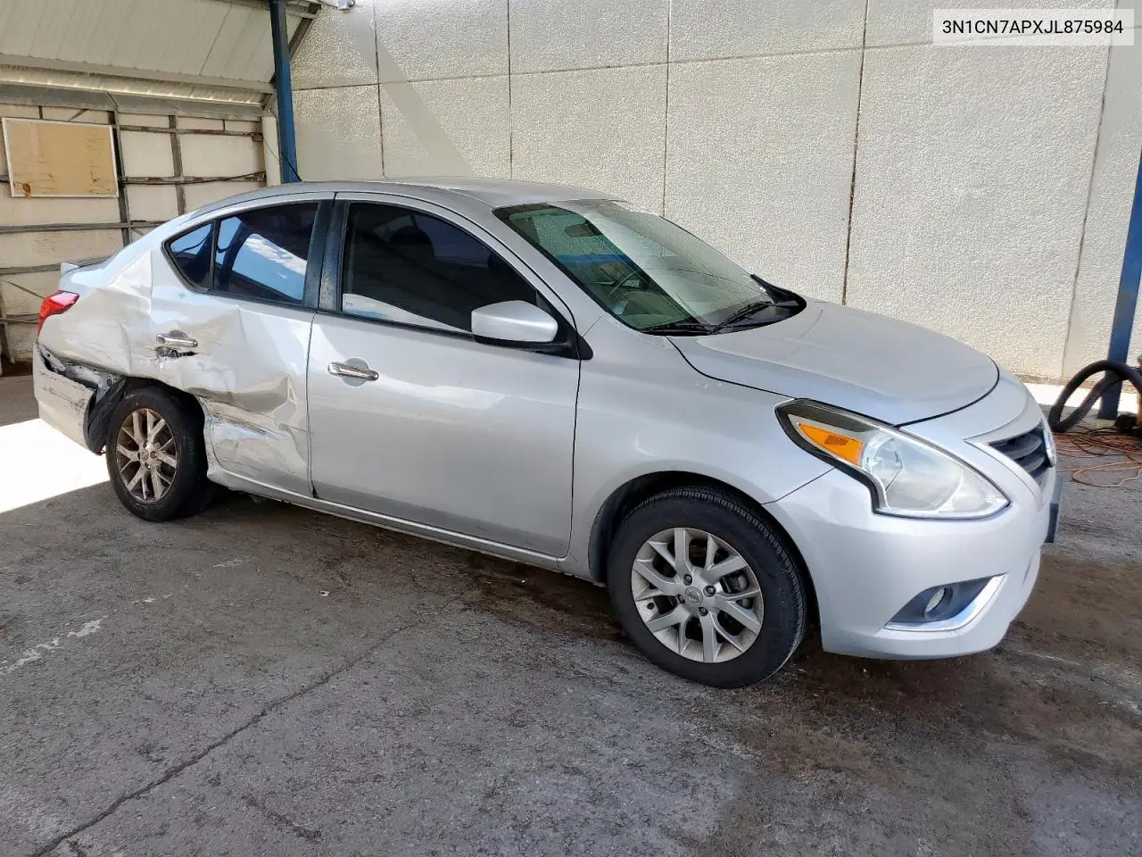 2018 Nissan Versa S VIN: 3N1CN7APXJL875984 Lot: 63127765