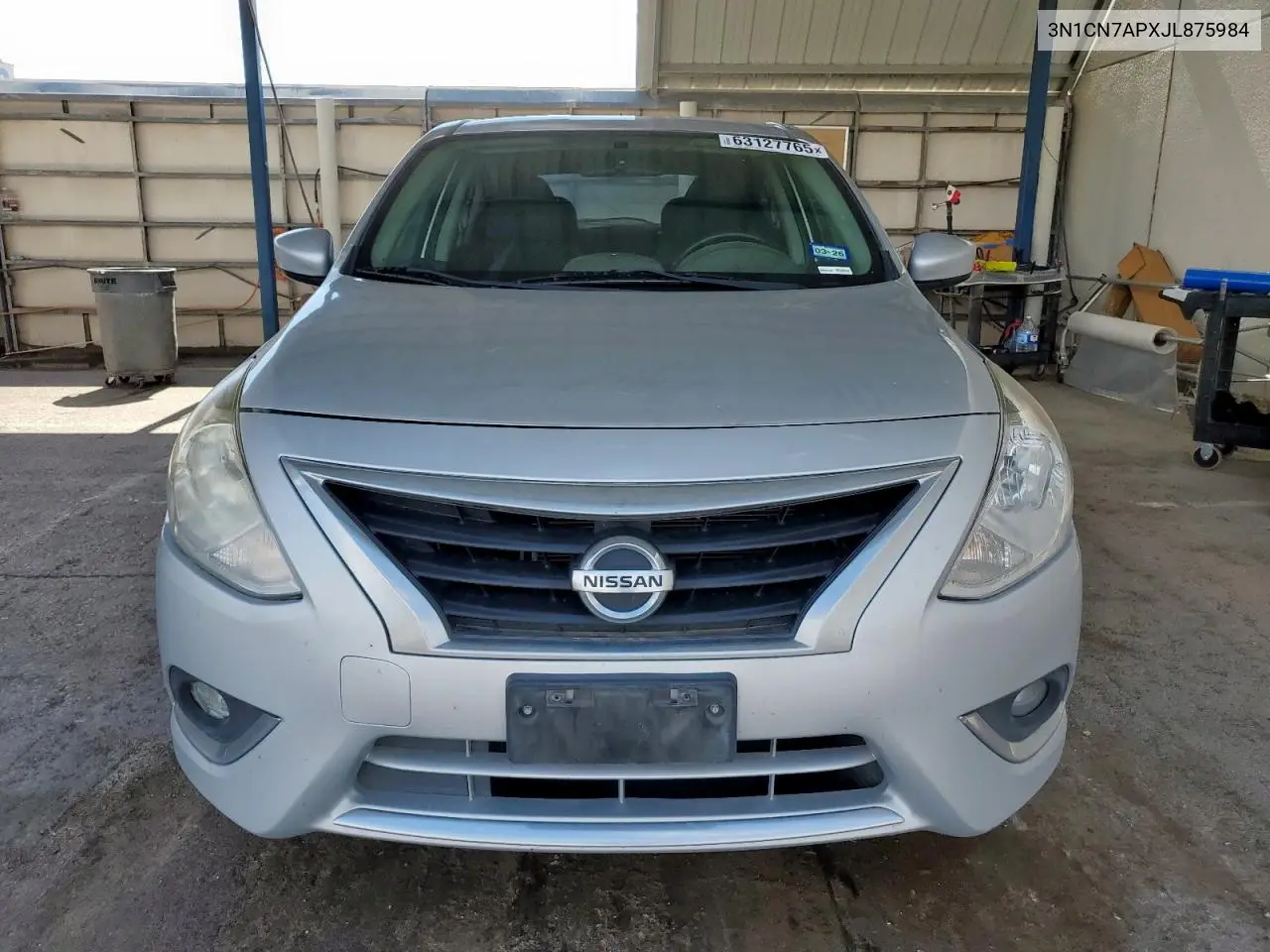 2018 Nissan Versa S VIN: 3N1CN7APXJL875984 Lot: 63127765