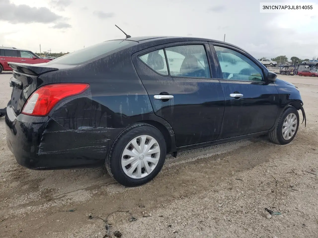 2018 Nissan Versa S VIN: 3N1CN7AP3JL814055 Lot: 63210595